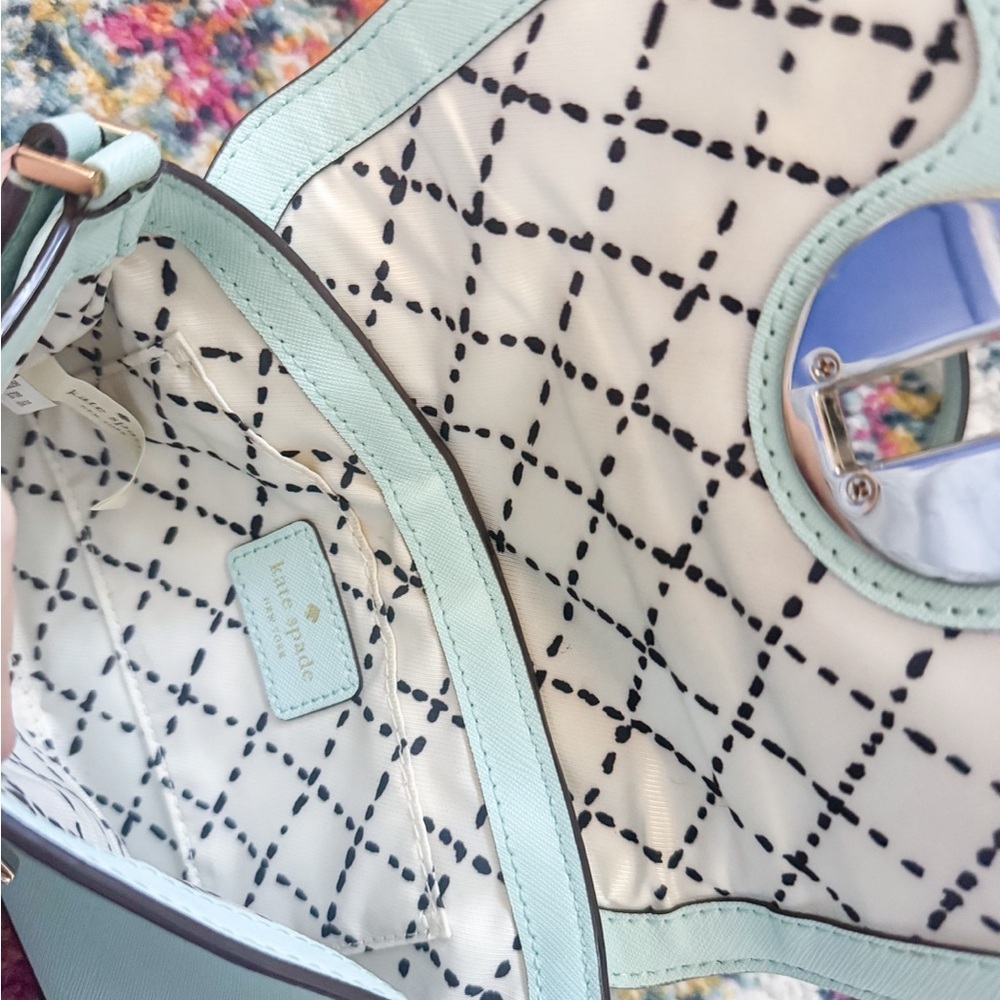 Kate Spade Newbury Lane Sally Crossbody in Light Tiffany Blue - Picture 10 of 10
